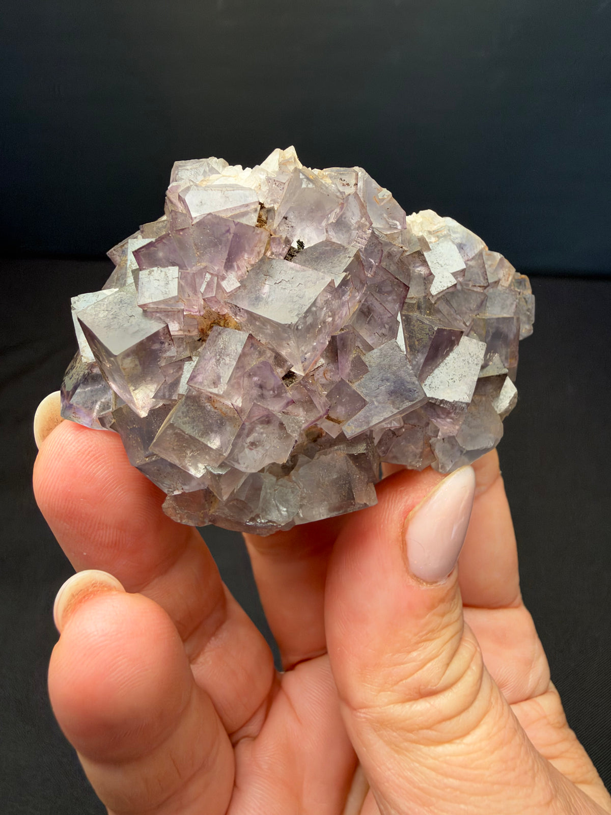 Fluorite, Touroug-El Hamda Quarries, Morocco