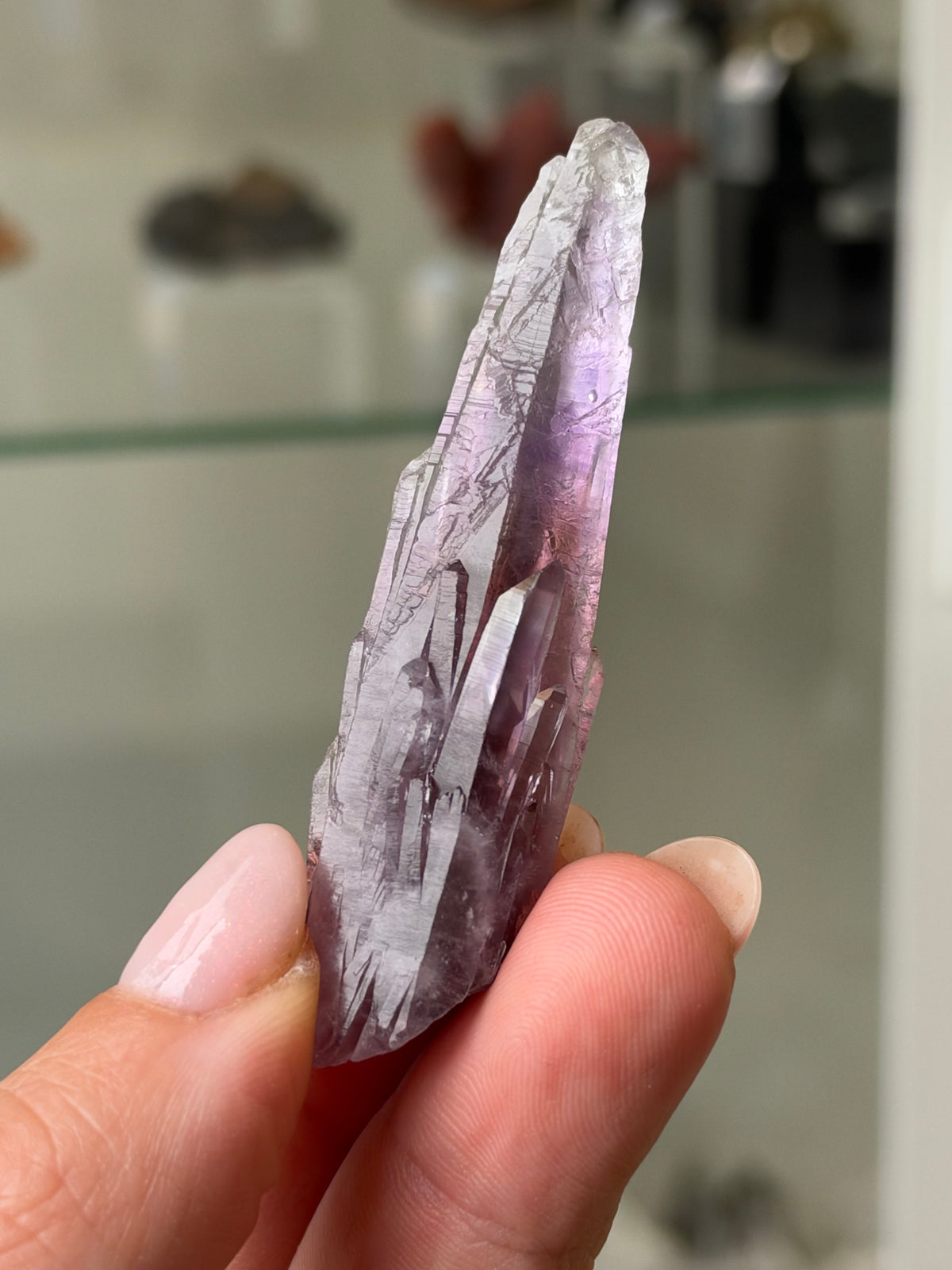 7cm Etched Amethyst, Guerrero, Mexico