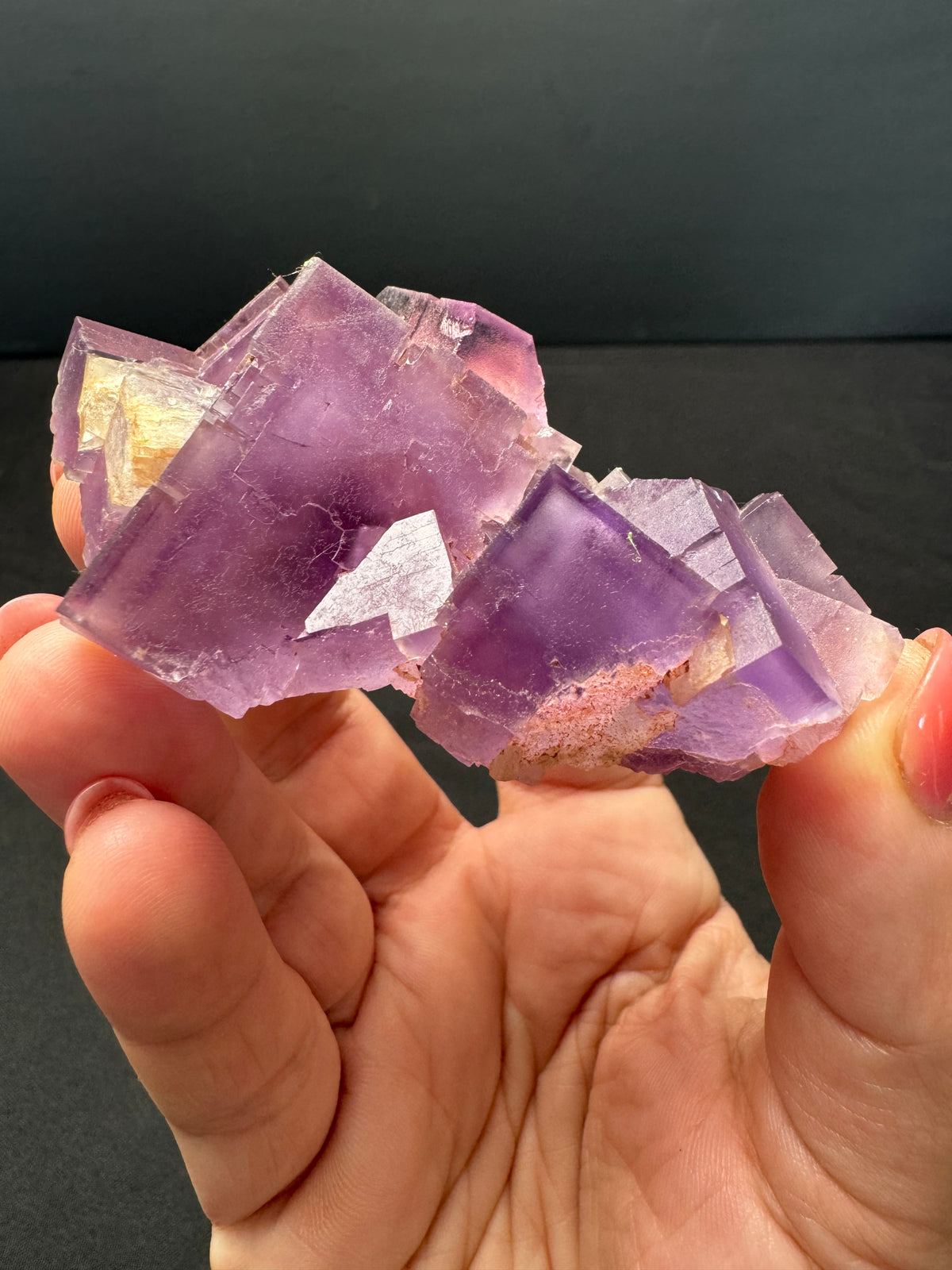 Purple Fluorite, Berbes, Spain