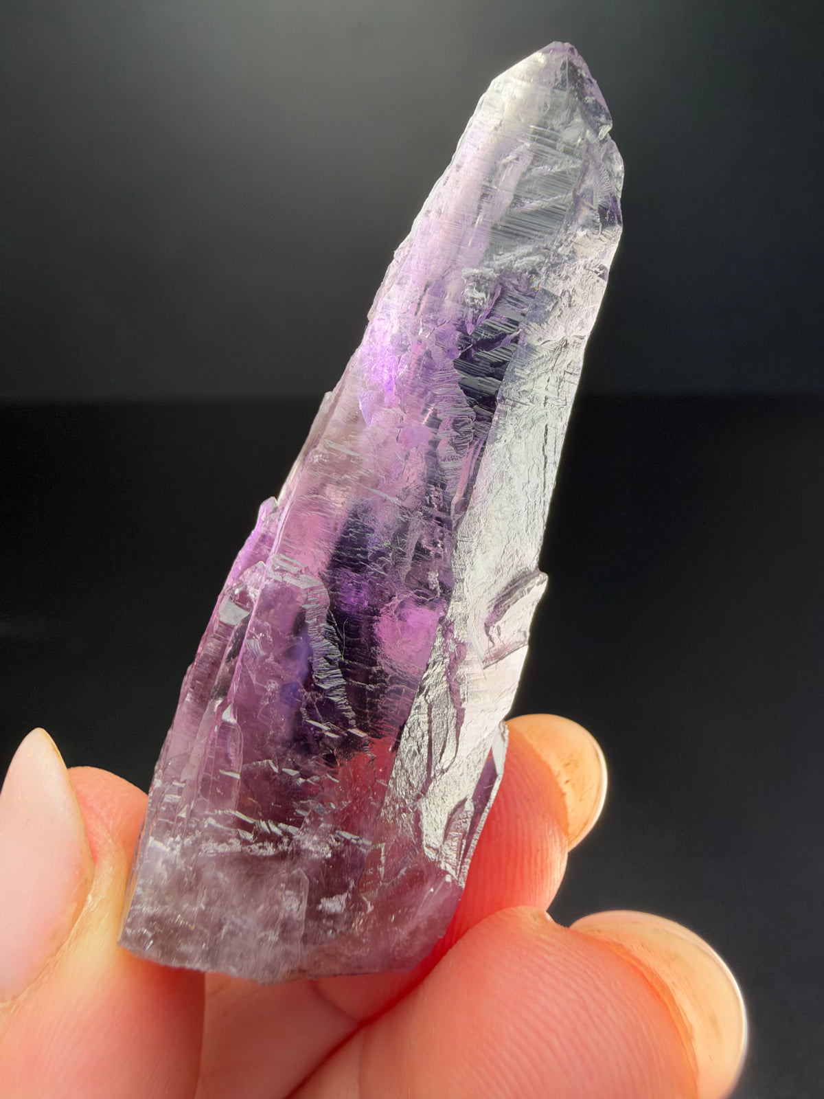 6cm Etched Amethyst, Guerrero, Mexico