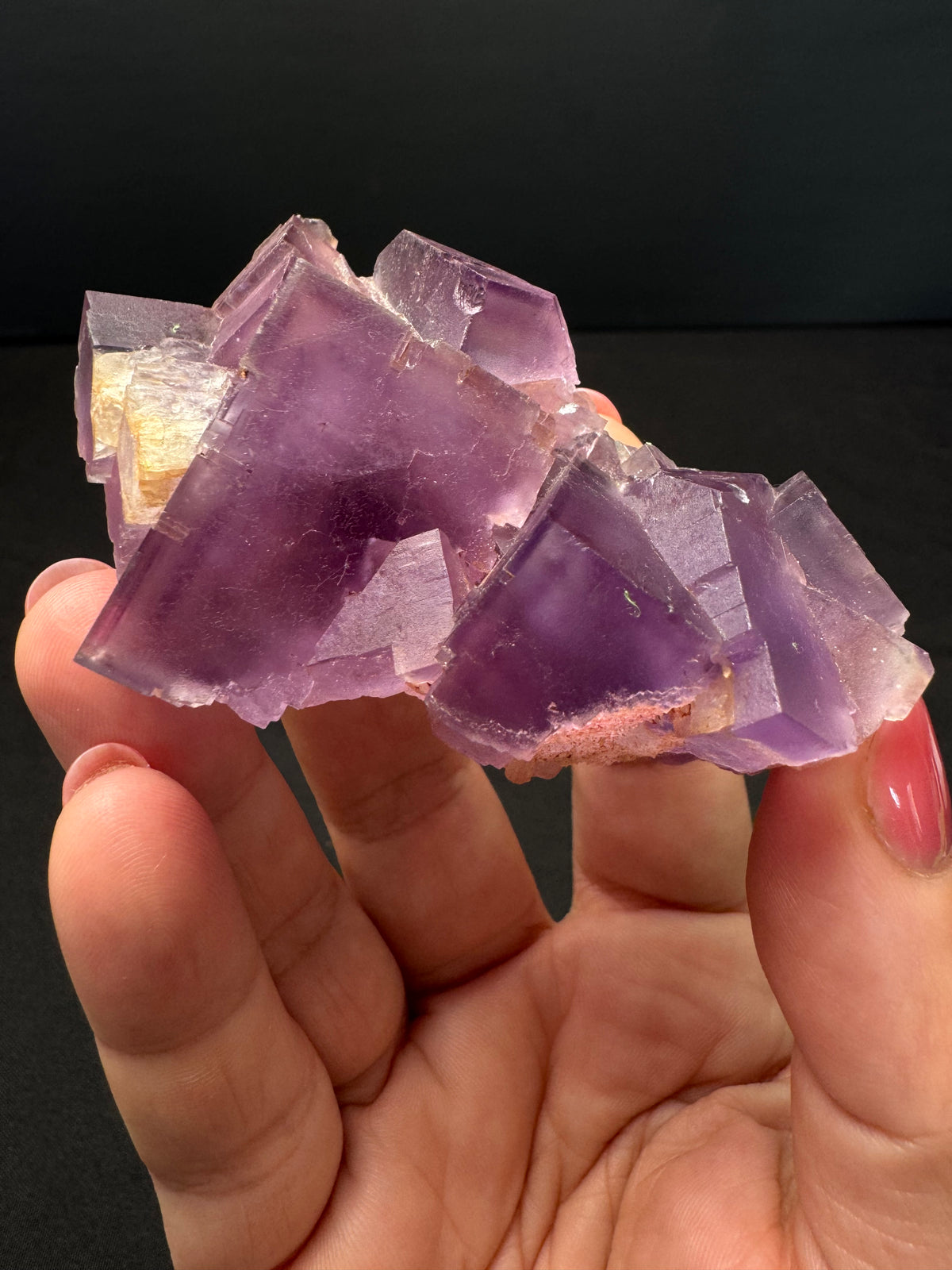 Purple Fluorite, Berbes, Spain